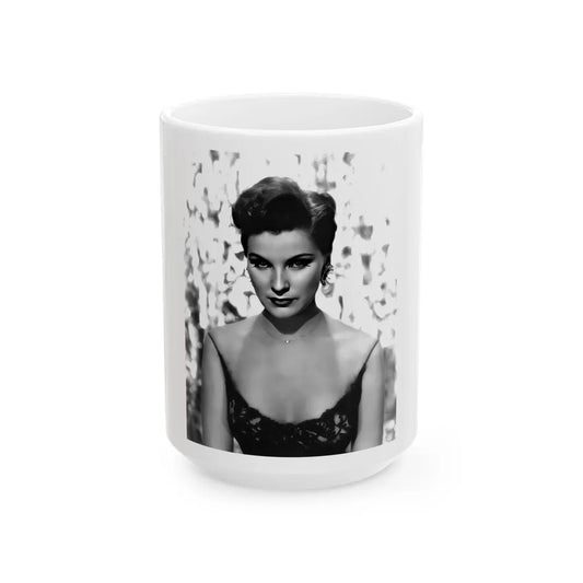 Debra Paget #48 2 (Vintage Female Icon) White Coffee Mug-15oz-Go Mug Yourself