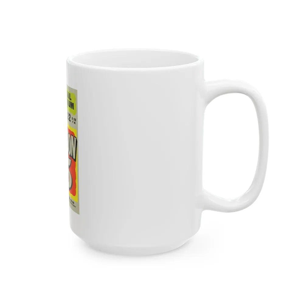 The Jackson 5 Poster (Music Poster) White Coffee Mug-Go Mug Yourself