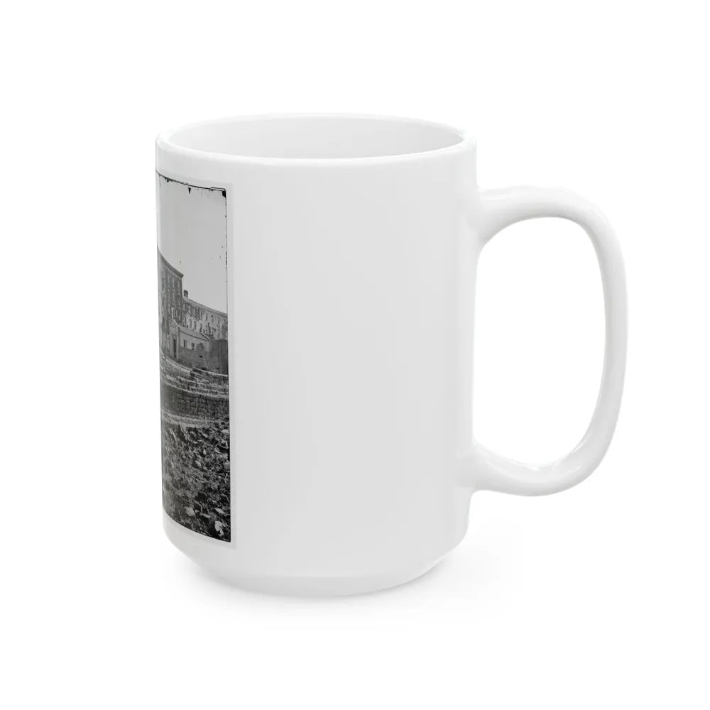 Charleston, S.C. The Fire-Scarred Mills House; Hibernian Hall At Left (U.S. Civil War) White Coffee Mug-Go Mug Yourself