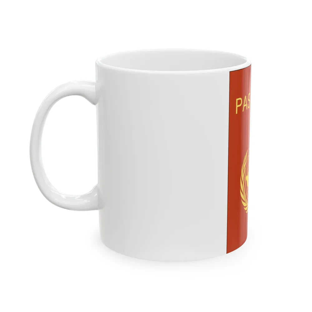 Sebek Passport - White Coffee Mug-Go Mug Yourself