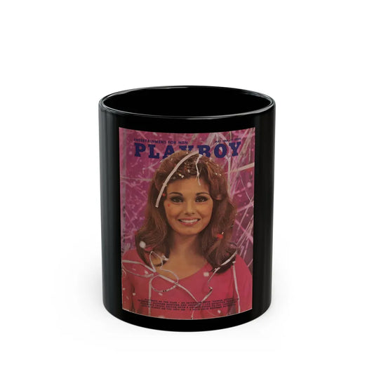 Victoria Vetri #46 - Playboy Mag. May '68 - Victoria on Cover in Color (Vintage Female Icon) Black Coffee Mug-11oz-Go Mug Yourself