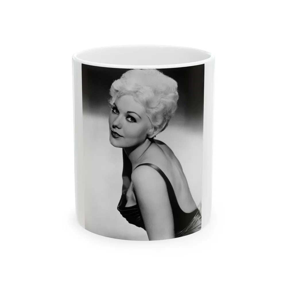 Kim Novak #286 (Vintage Female Icon) White Coffee Mug-11oz-Go Mug Yourself