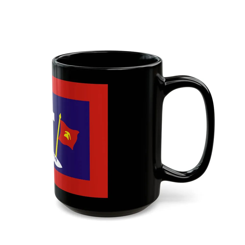 Flag of Hydra Greece - Black Coffee Mug-Go Mug Yourself