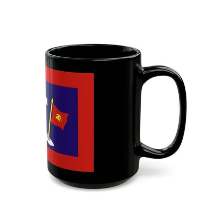 Flag of Hydra Greece - Black Coffee Mug-Go Mug Yourself