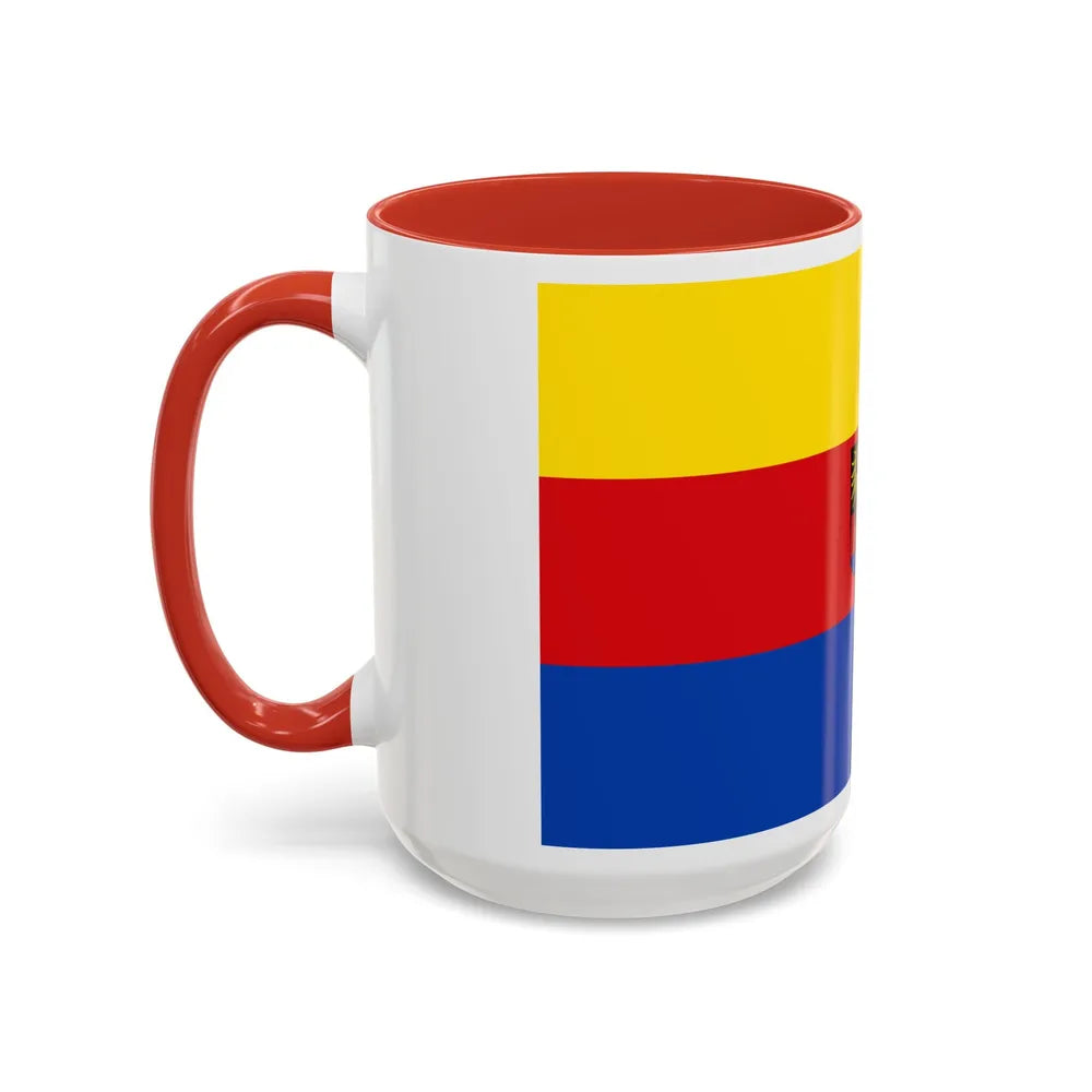 Flag of Emden Germany - Accent Coffee Mug-Go Mug Yourself