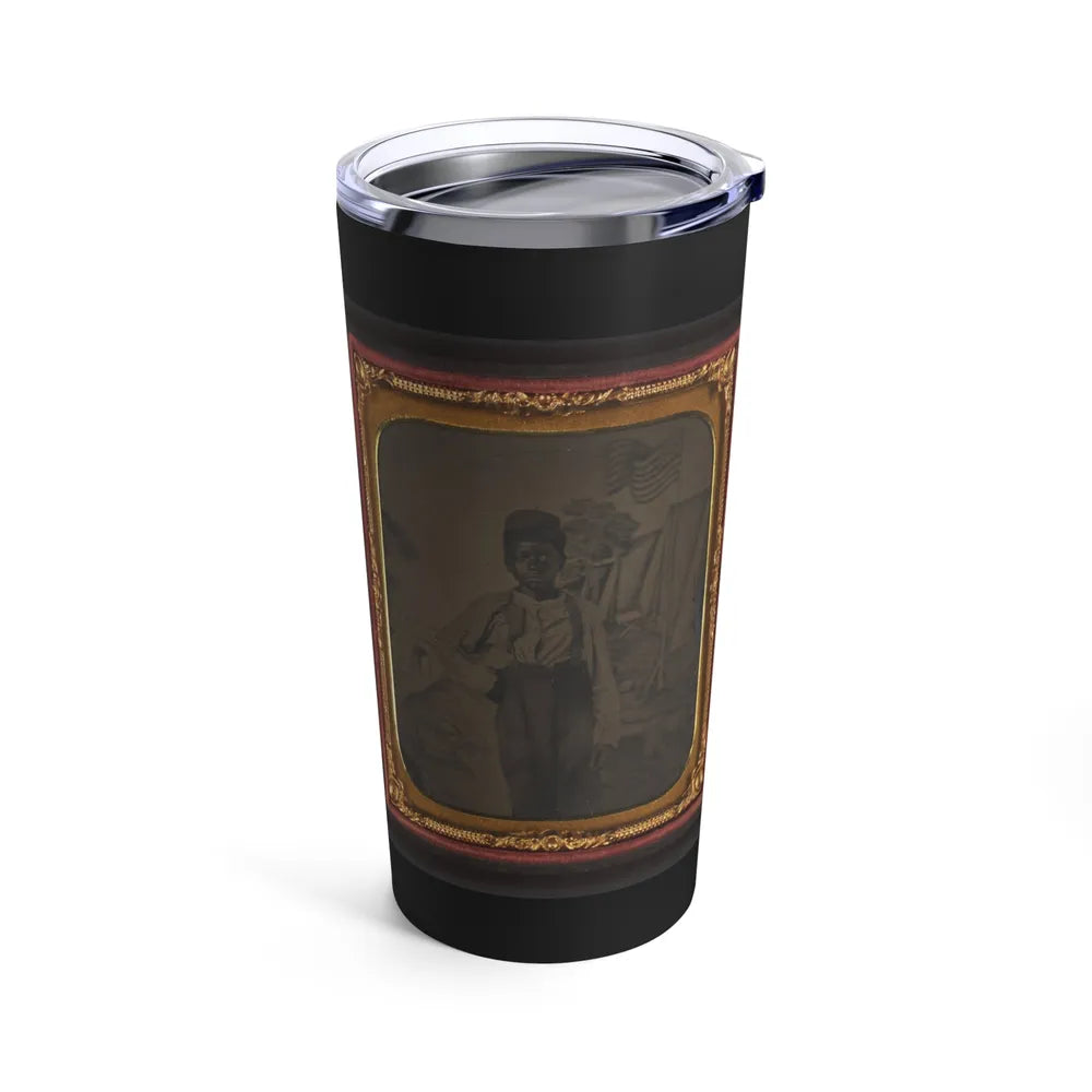 Unidentified African American Boy (U.S. Civil War) Tumbler 20oz-Go Mug Yourself