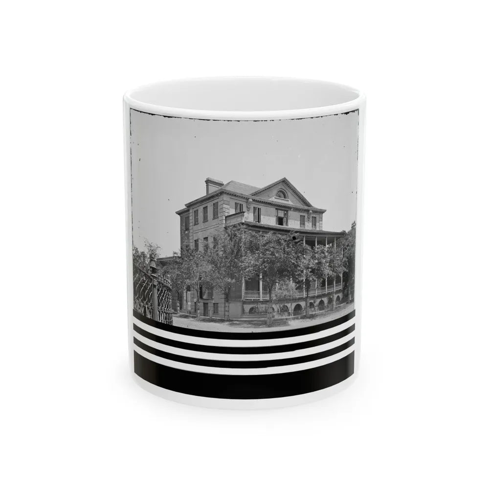 Charleston, S.C. Ex-Governor William Aiken's House (48 Elizabeth Street) (U.S. Civil War) White Coffee Mug-11oz-Go Mug Yourself