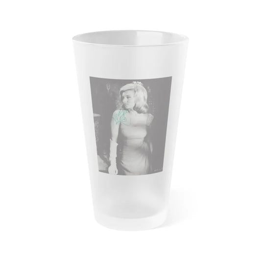 Nancy Kovack #611 (Vintage Female Icon) Frosted Pint 16oz-16oz-Frosted-Go Mug Yourself