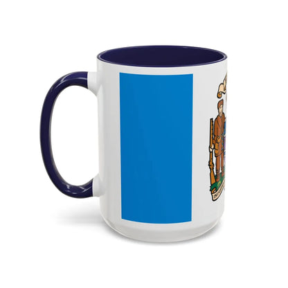 Flag of Edmonton Canada - Accent Coffee Mug-Go Mug Yourself