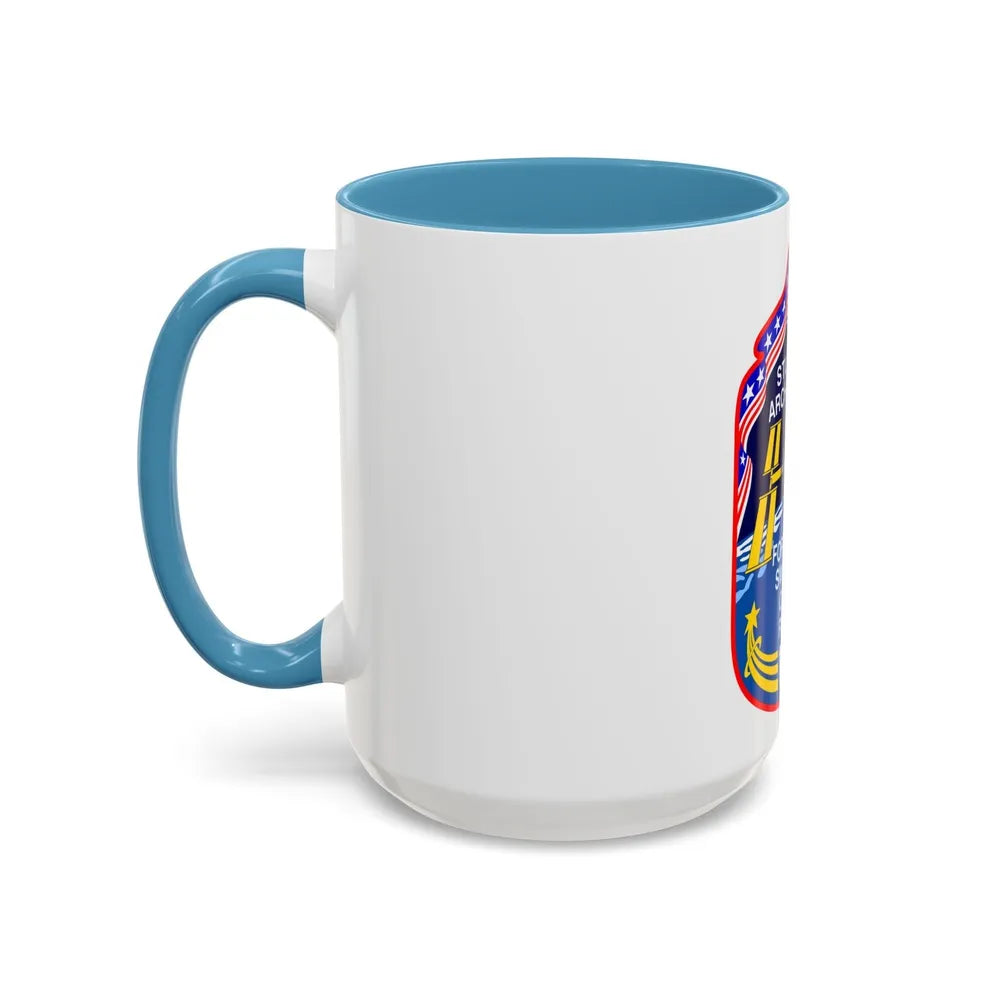 STS 117 (NASA) Accent Coffee Mug-Go Mug Yourself