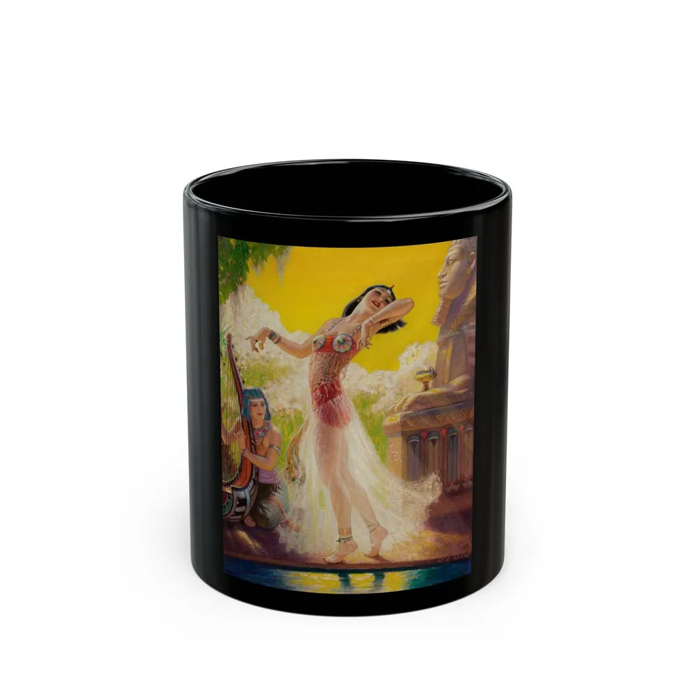 Egyptian Dancer - Black Coffee Mug-11oz-Go Mug Yourself