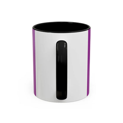 Labrys Lesbian Pride Flag - Accent Coffee Mug-Go Mug Yourself