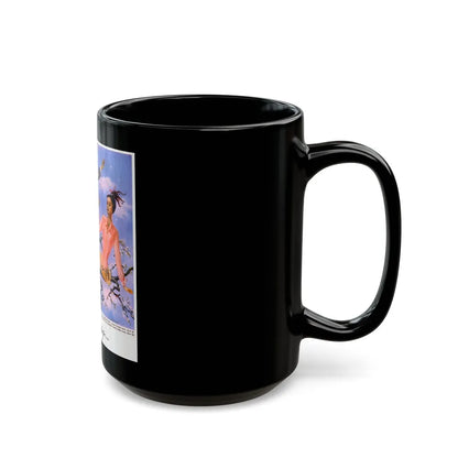 First Signs of Spring, 1948 - Black Coffee Mug-Go Mug Yourself