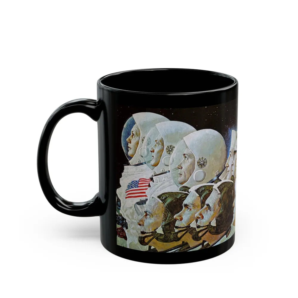 Rockwell2 (15) - Black Coffee Mug-Go Mug Yourself