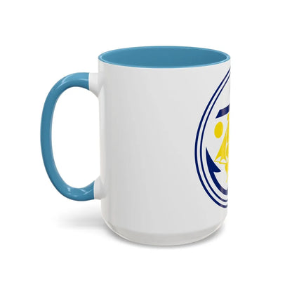 Seal of Anchorage Alaska - Accent Coffee Mug-Go Mug Yourself