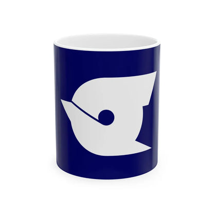 Flag of Edogawa Tokyo Japan - White Coffee Mug-11oz-Go Mug Yourself