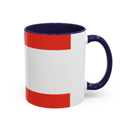 Flag of Berlin Germany - Accent Coffee Mug-Go Mug Yourself