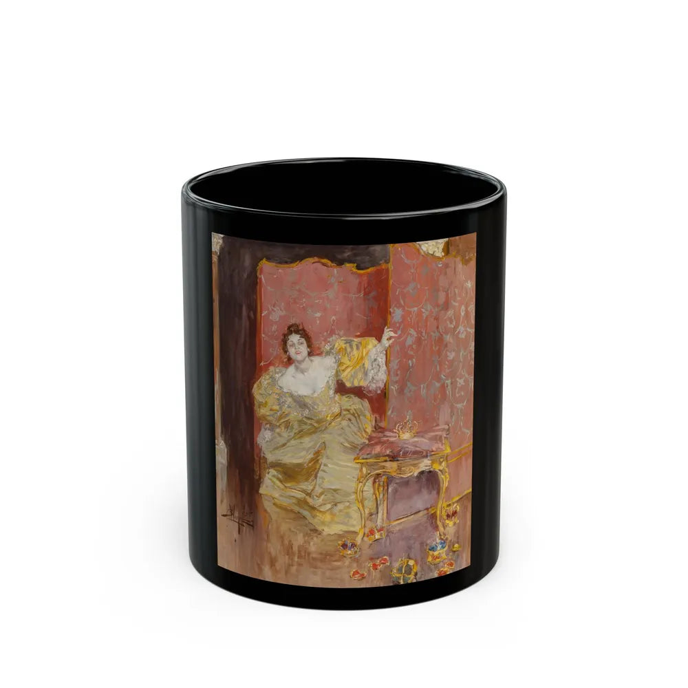 Discarded Crowns, 1895 - Black Coffee Mug-11oz-Go Mug Yourself