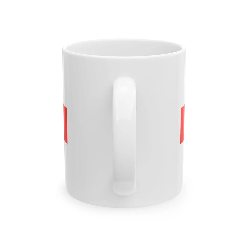 Flag of Mosta Malta - White Coffee Mug-Go Mug Yourself