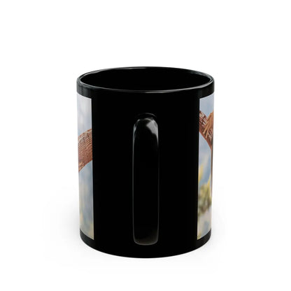 Victoria Vetri #01 - Nude ''Playboy Centerfold Gate''2 (Vintage Female Icon) Black Coffee Mug-Go Mug Yourself