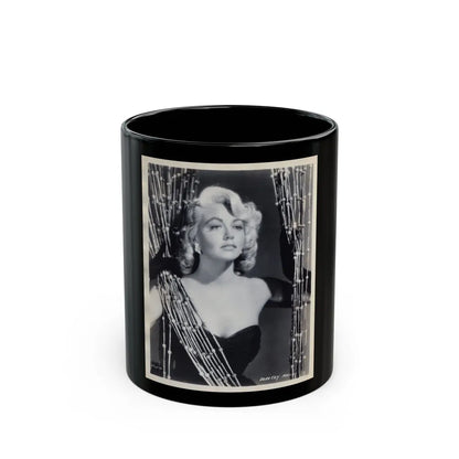 Dorothy Malone #205 (Vintage Female Icon) Black Coffee Mug-11oz-Go Mug Yourself