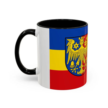 Flag of Aurich Germany - Accent Coffee Mug-Go Mug Yourself