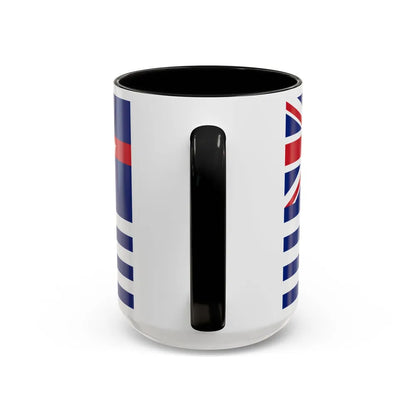 Upper Murray River Flag - Accent Coffee Mug-Go Mug Yourself