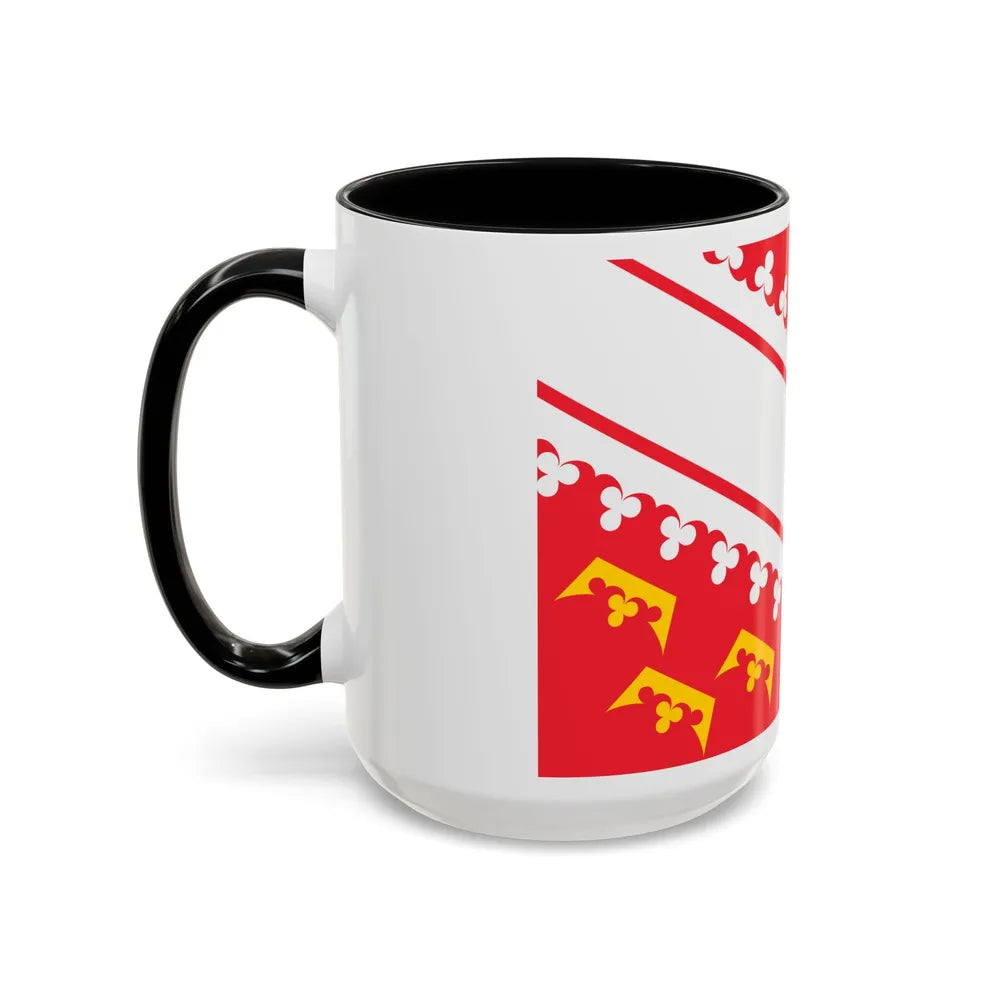 Flag of Alsace France - Accent Coffee Mug-Go Mug Yourself