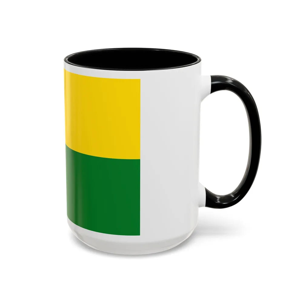 Flag of Abejorral Colombia - Accent Coffee Mug-Go Mug Yourself