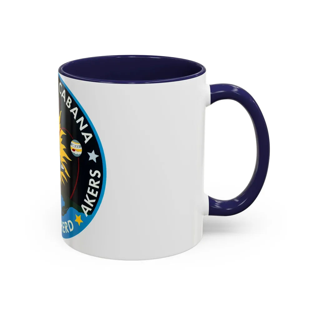 STS 41 (NASA) Accent Coffee Mug-Go Mug Yourself