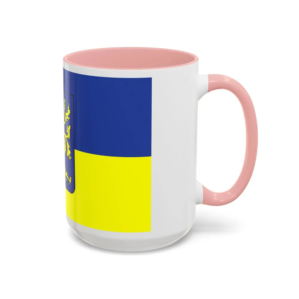 Flag of Hagen Germany - Accent Coffee Mug-Go Mug Yourself