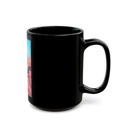 Gila Golan #103 (Vintage Female Icon) Black Coffee Mug-Go Mug Yourself