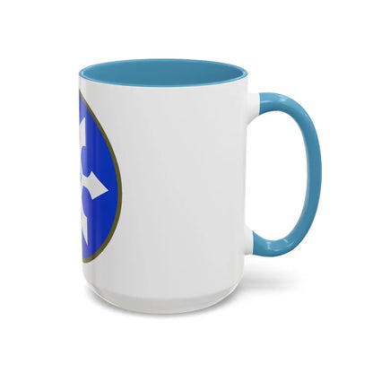 XXXIII Corps (U.S. Army) Accent Coffee Mug-Go Mug Yourself