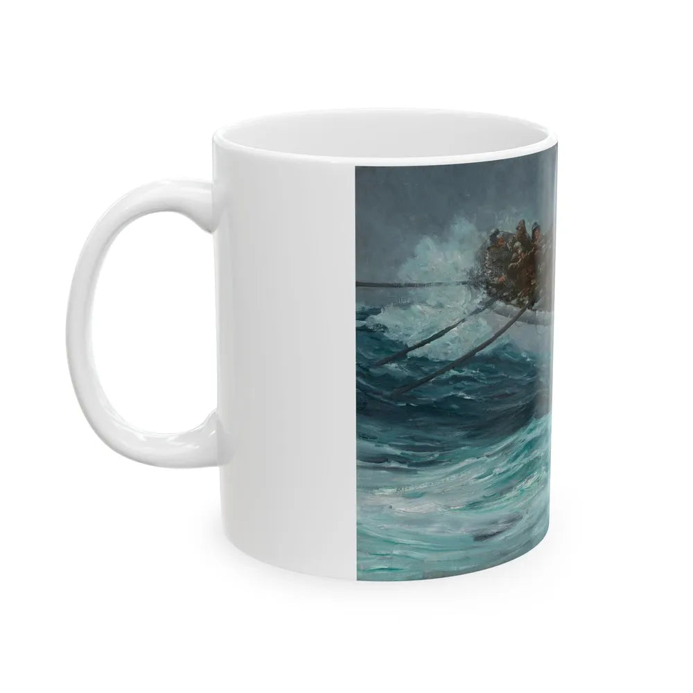 Coming Ashore, 1929 - White Coffee Mug-Go Mug Yourself