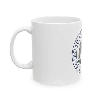 Railroad Retirement Board - White Coffee Mug-Go Mug Yourself