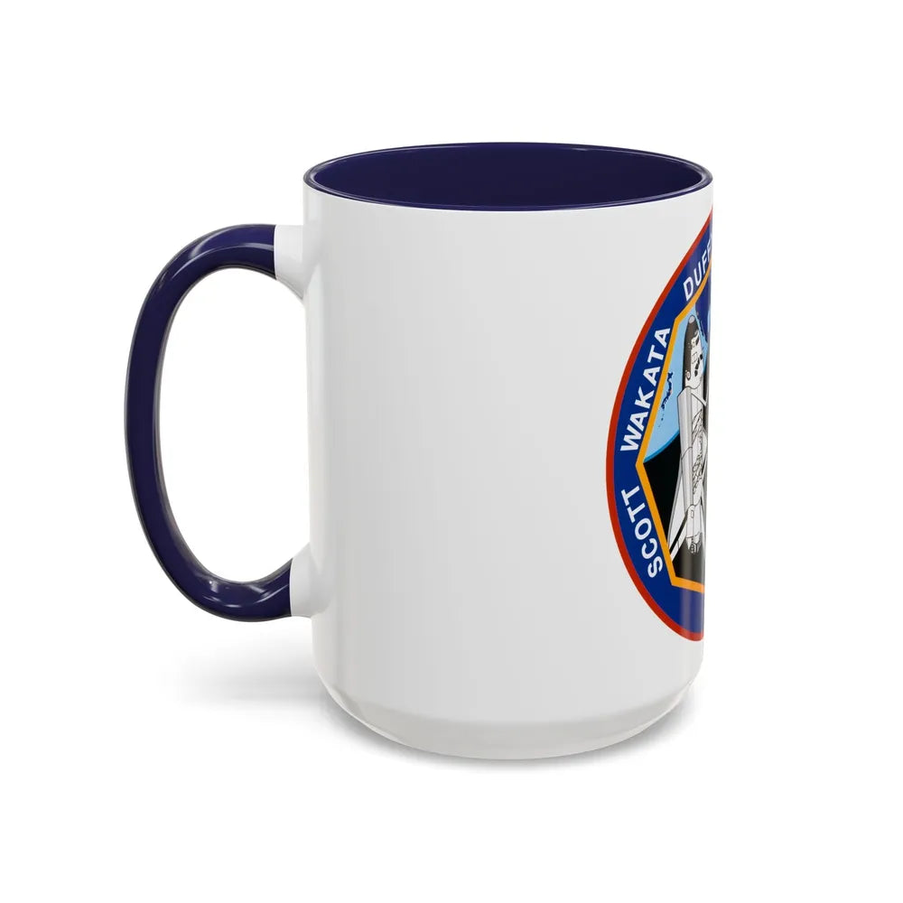 STS 72 (NASA) Accent Coffee Mug-Go Mug Yourself