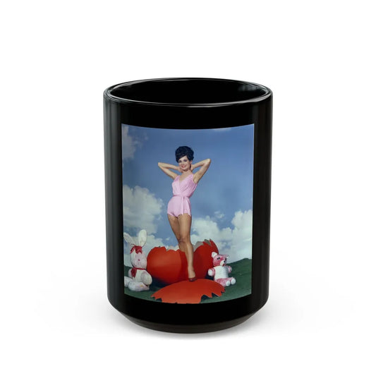 Gila Golan #41 (Vintage Female Icon) Black Coffee Mug-15oz-Go Mug Yourself