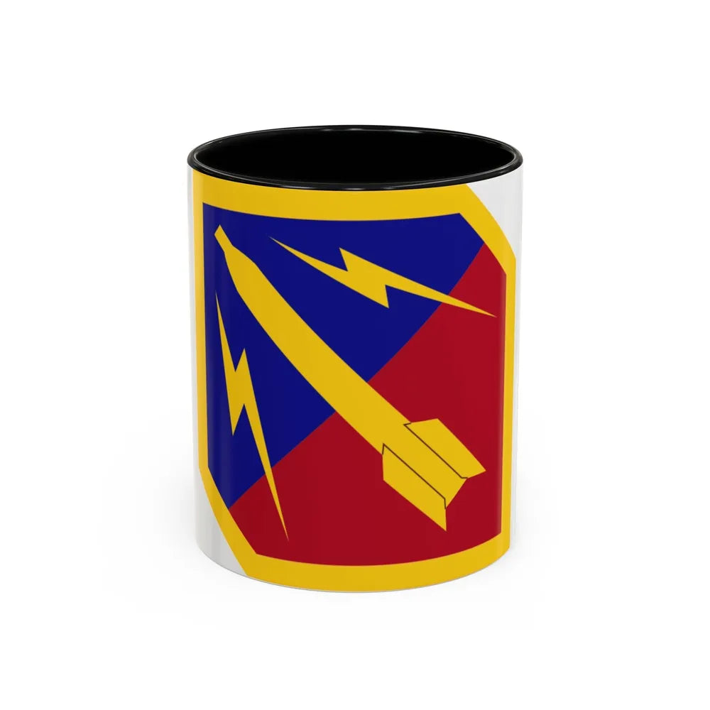 Ordnance Missile Command (U.S. Army) Accent Coffee Mug-11oz-Black-Go Mug Yourself