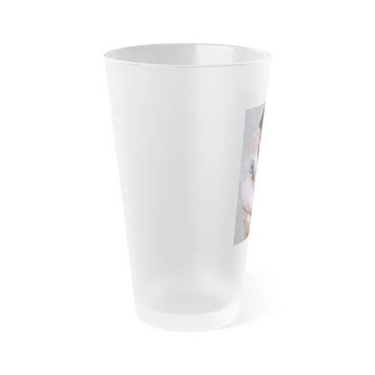 Lynda Carter #233 - Wonder Woman Photo (Vintage Female Icon) Frosted Pint 16oz-Go Mug Yourself