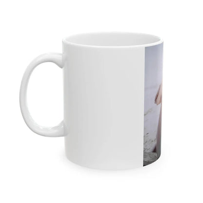 Jeanne Carmen #88 (Vintage Female Icon) White Coffee Mug-Go Mug Yourself