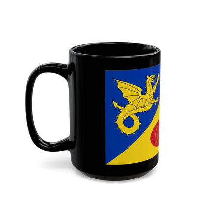 Flag of Craig y Dorth UK - Black Coffee Mug-Go Mug Yourself