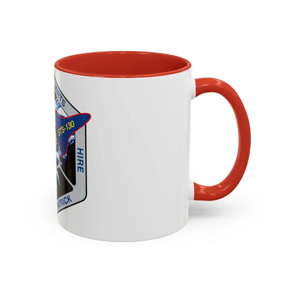 STS 130 (NASA) Accent Coffee Mug-Go Mug Yourself