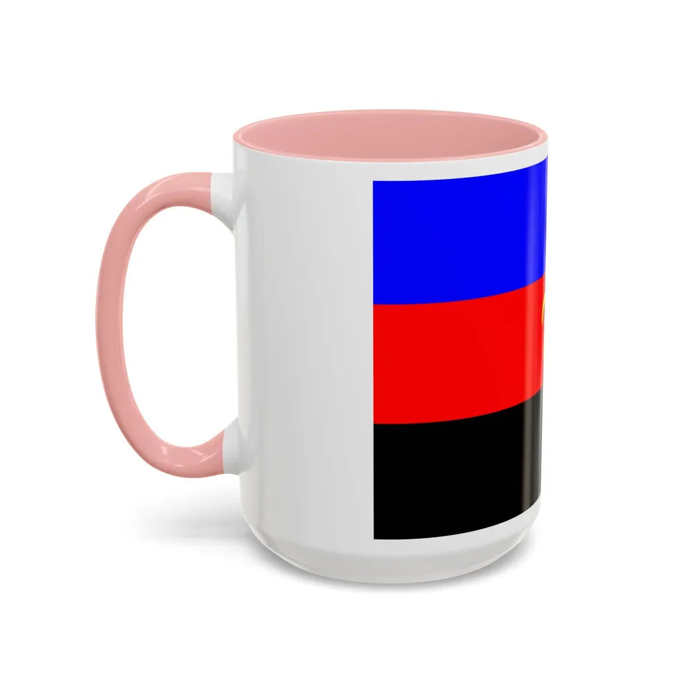 Polyamory Pride Flag - Accent Coffee Mug-Go Mug Yourself