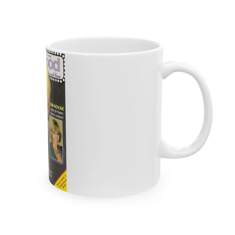 Kim Novak #70 - Mag. Cover (Vintage Female Icon) White Coffee Mug-Go Mug Yourself