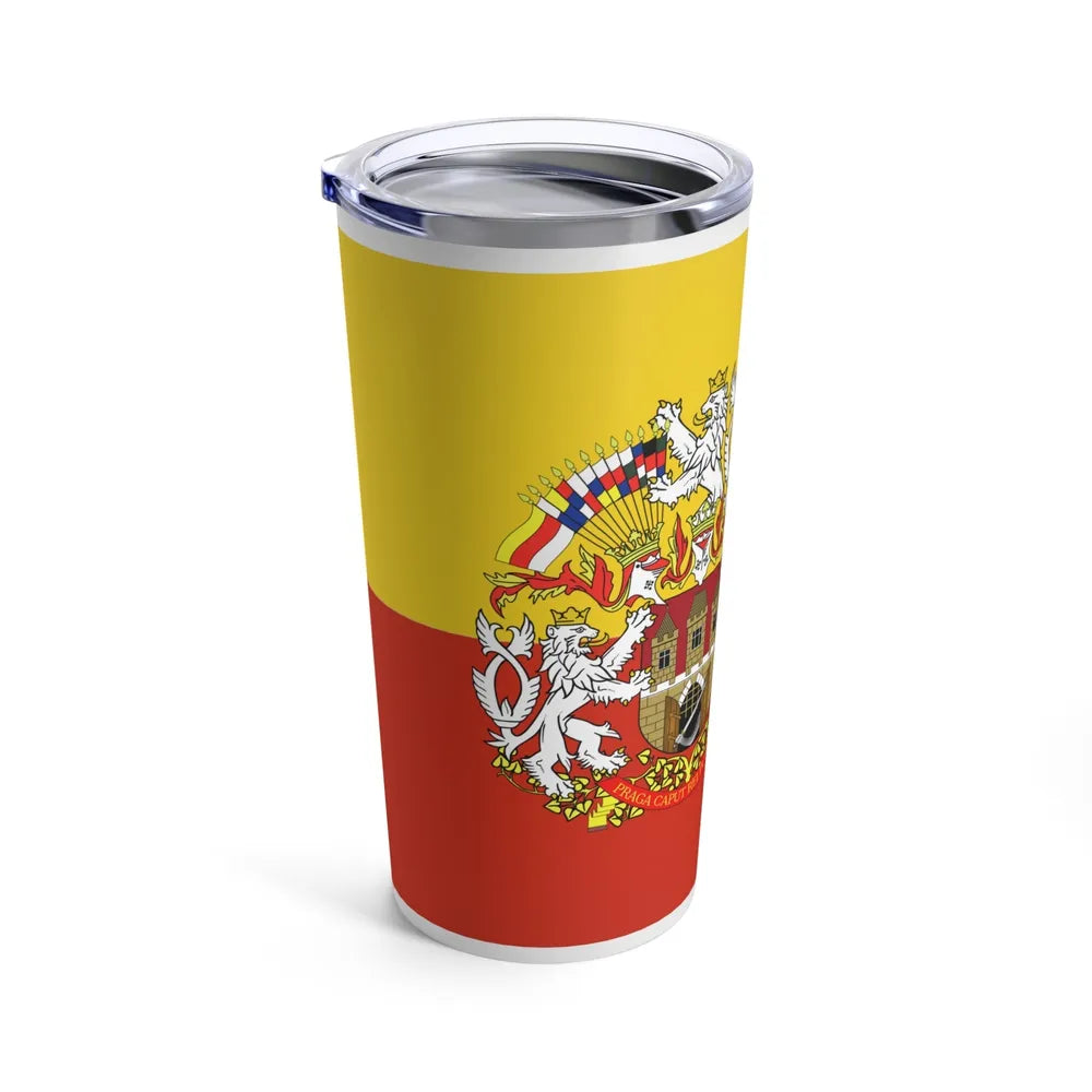 State Flag of Prague Czech Republic - Tumbler 20oz-Go Mug Yourself