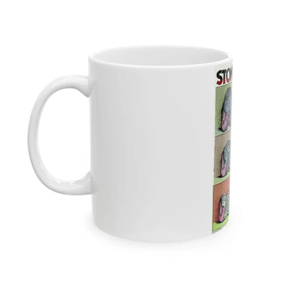 stoned again (Music Poster) White Coffee Mug-Go Mug Yourself