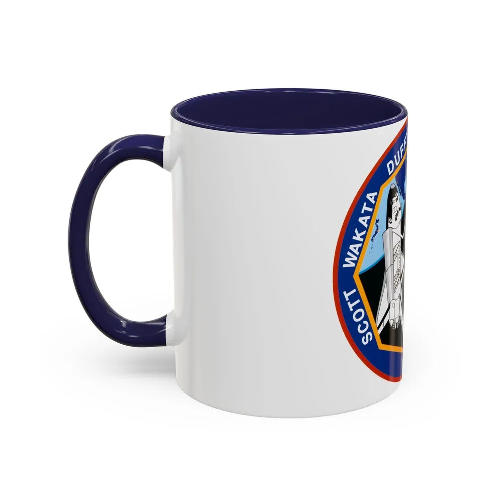 STS 72 (NASA) Accent Coffee Mug-Go Mug Yourself