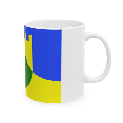 Flag of Mtarfa Malta - White Coffee Mug-Go Mug Yourself