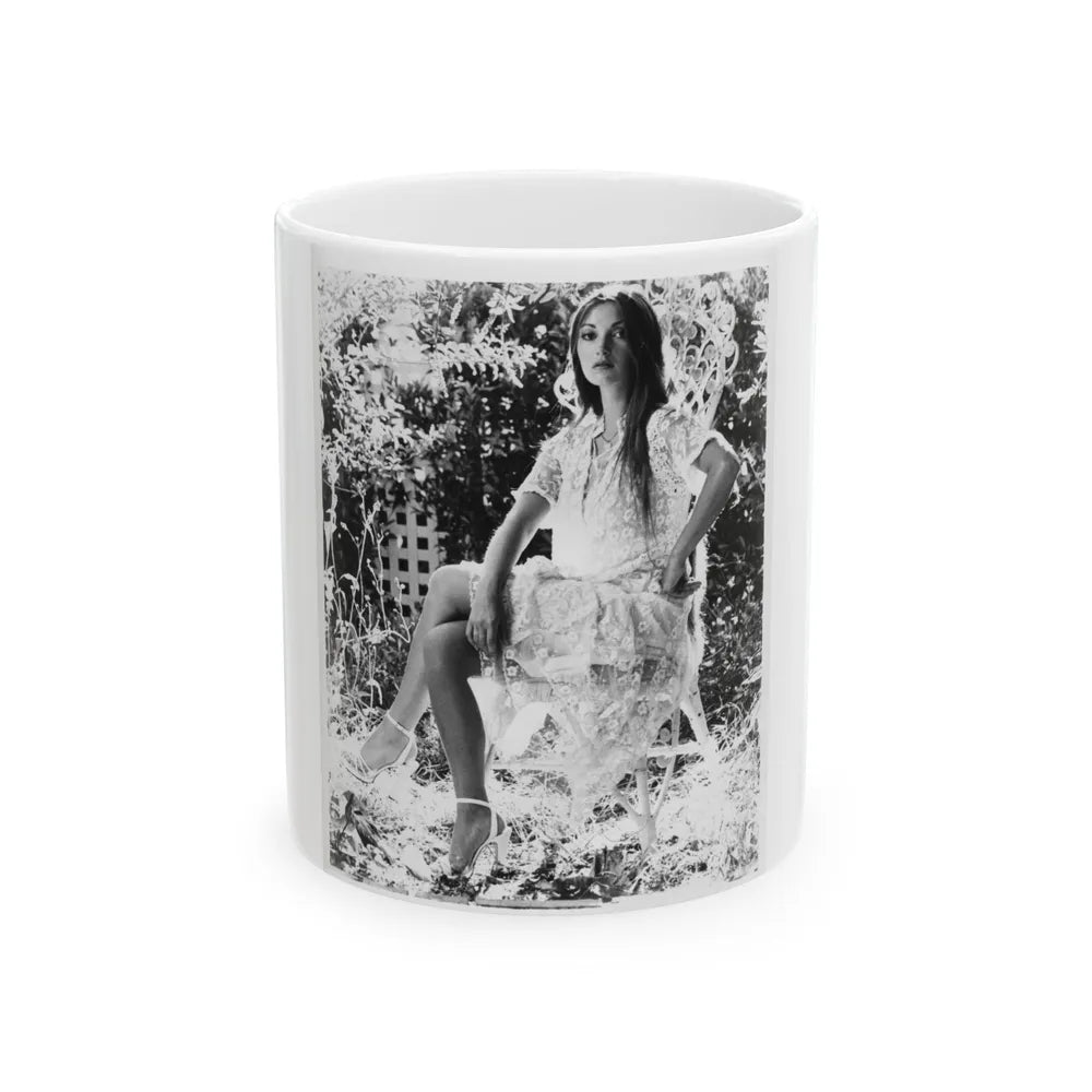 Jane Seymour #32 (Vintage Female Icon) White Coffee Mug-11oz-Go Mug Yourself