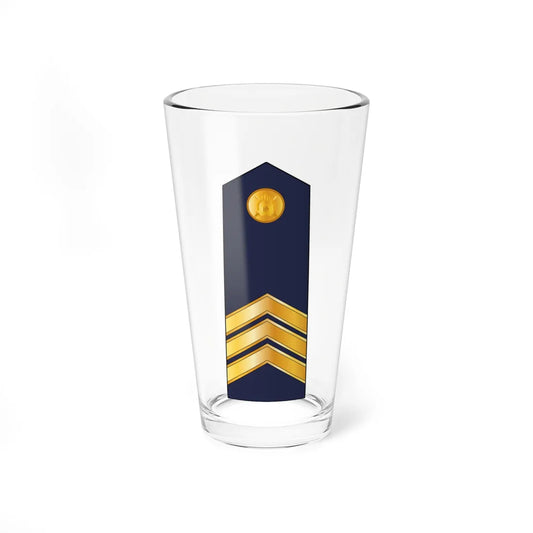 4.LVAF SGT (Latvia) (Military Rank) Pint Glass 16oz 16oz - Go Mug Yourself